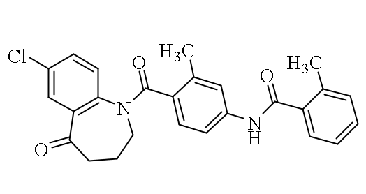 N-[4-[(7-Chloro-2,3,4,5-tetrahydro-5-oxo-1H-1-benzazepine-1-yl)carbonyl]-3-methylphenyl]-2-methylbenzamide